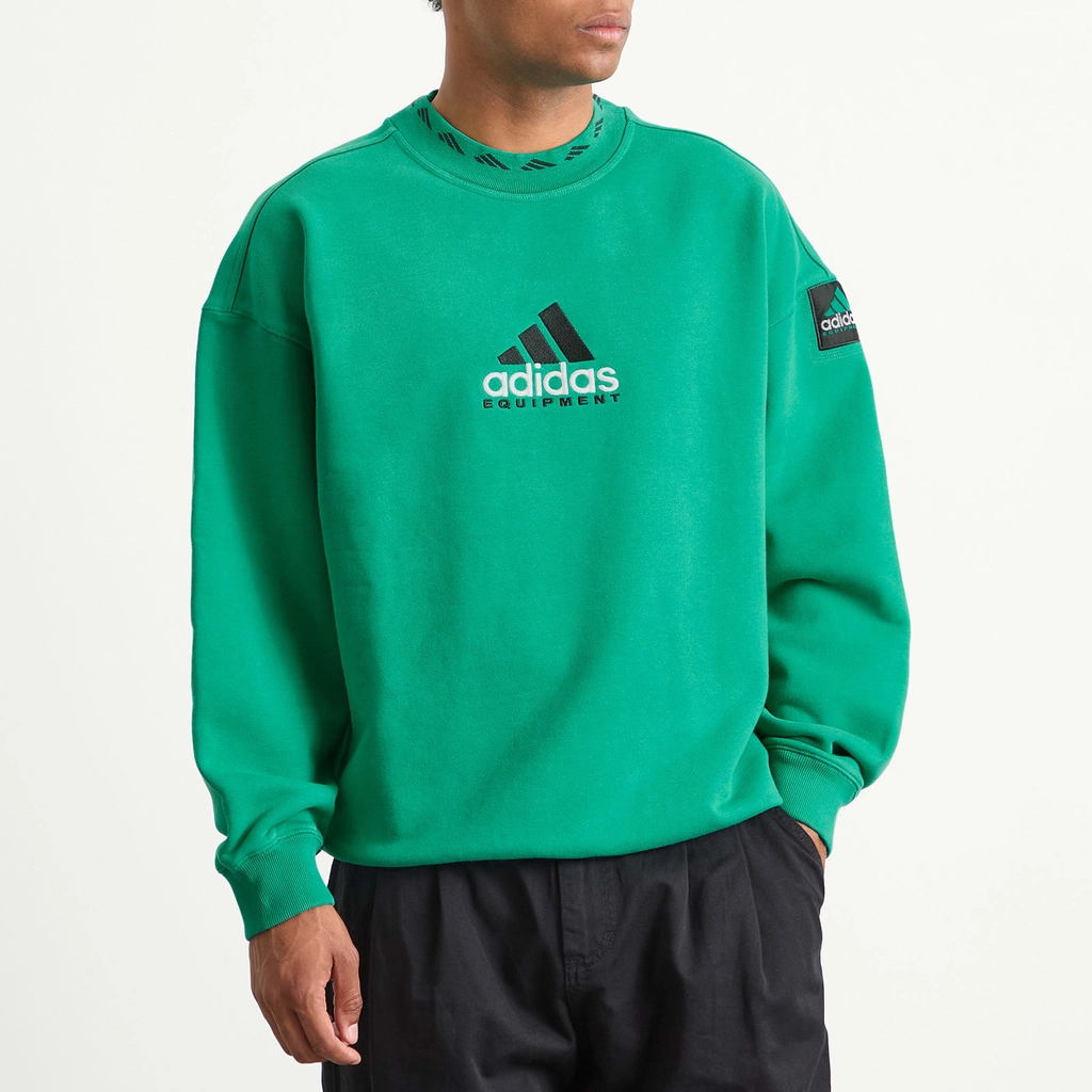 Adidas Originals Men's EQT Crewneck Equipment Green